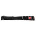 14139 - Animal Accessories - Dog Collar Webbing Reflective Strips - Black - 35 - 50cm - Austral Ag