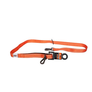 18290 - Animal Accessories - Dog Lead Double Ended - Orange - Austral Ag