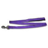 14192 - Animal Accessories - Dog Lead Webbing Reflective Strips - Purple - 120cm x 15mm - Austral Ag
