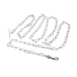 14278 - Animal Accessories - Dog Tie Out Chain with T Bar and Snap Hook - 2mm - 3m - Austral Ag