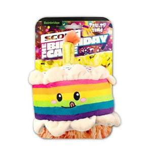 Dog Toy - Party Pals - Scout The Birthday Cake - Animal Accessories - Austral Ag