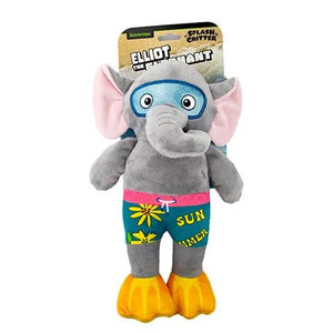 Dog Toy - Splash Critters - Elliot The Elephant - Animal Accessories - Austral Ag