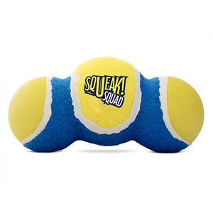 Dog Toy - Squeak Squad - Tri Tennis Ball - Animal Accessories - Austral Ag