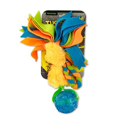 Dog Toy - Tug Paws - Fleece Tug Ball - Animal Accessories - Austral Ag