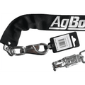 18293 - Animal Accessories - Dog Ute Chain with Bull & Panic Snap - 5mm x 500mm - Austral Ag