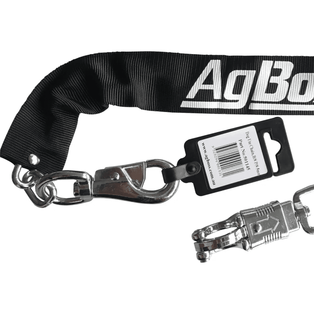 Dog Ute Chain with Bull & Panic Snap - Animal Accessories - Austral Ag