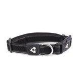 14203 - Animal Accessories - Double Layer Reflective Mesh Collar - Black - Small - Austral Ag