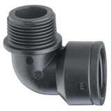10628 - Fittings - Elbow Threaded M/F PP - 1/2 x 1/2" - Austral Ag