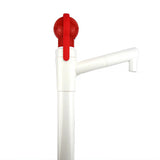 13378 - Hardware - Ezi Action Standard Drum Pump - 20/25/30L - Red - Austral Ag
