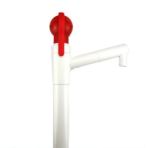 13378 - Hardware - Ezi Action Standard Drum Pump - 20/25/30L - Red - Austral Ag