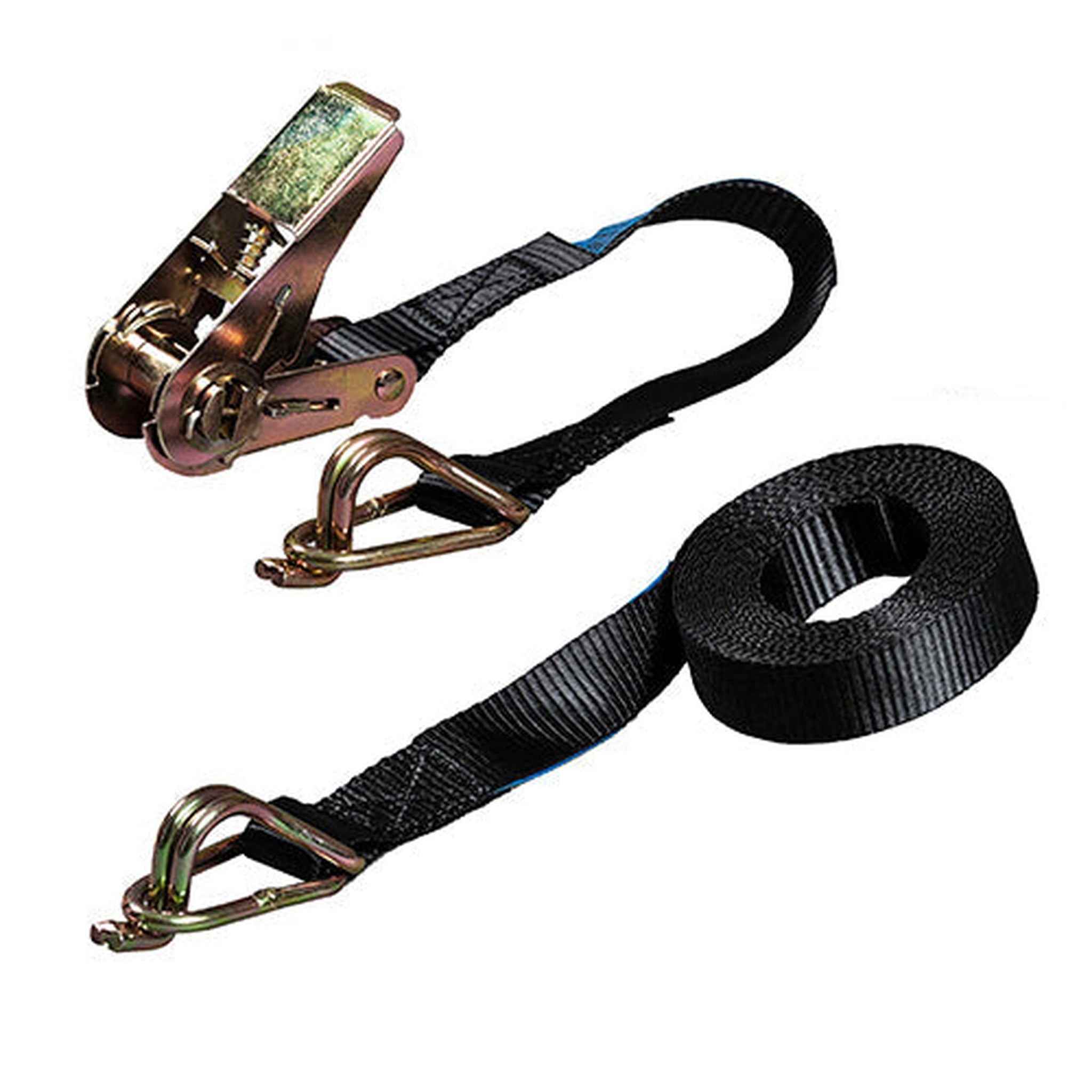 13425 - Hardware - Fasty Ratchet Transport Strap - Black - 400kg - Austral Ag