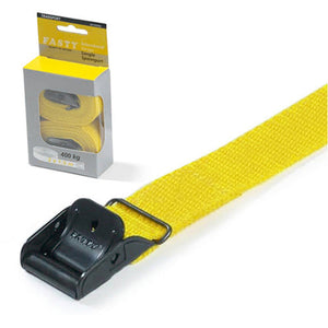 13421 - Hardware - Fasty Transport Strap 2 pack - Yellow - 150cm - Austral Ag