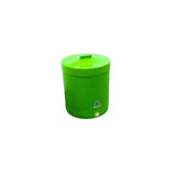 18002 - Animal Accessories - Feed Grazer Bin + Lid WITHOUT Inserts - Lime - Austral Ag
