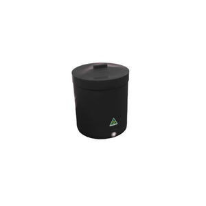 18006 - Animal Accessories - Feed Grazer Bin + Lid WITHOUT Inserts - Black - Austral Ag