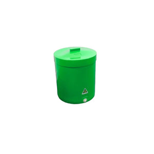 18001 - Animal Accessories - Feed Grazer Bin + Lid WITHOUT Inserts - Green - Austral Ag