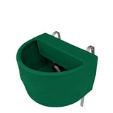 16159 - Livestock - Fence Drinker with Float, Cover and 2” Bung - 45L - Green - Austral Ag