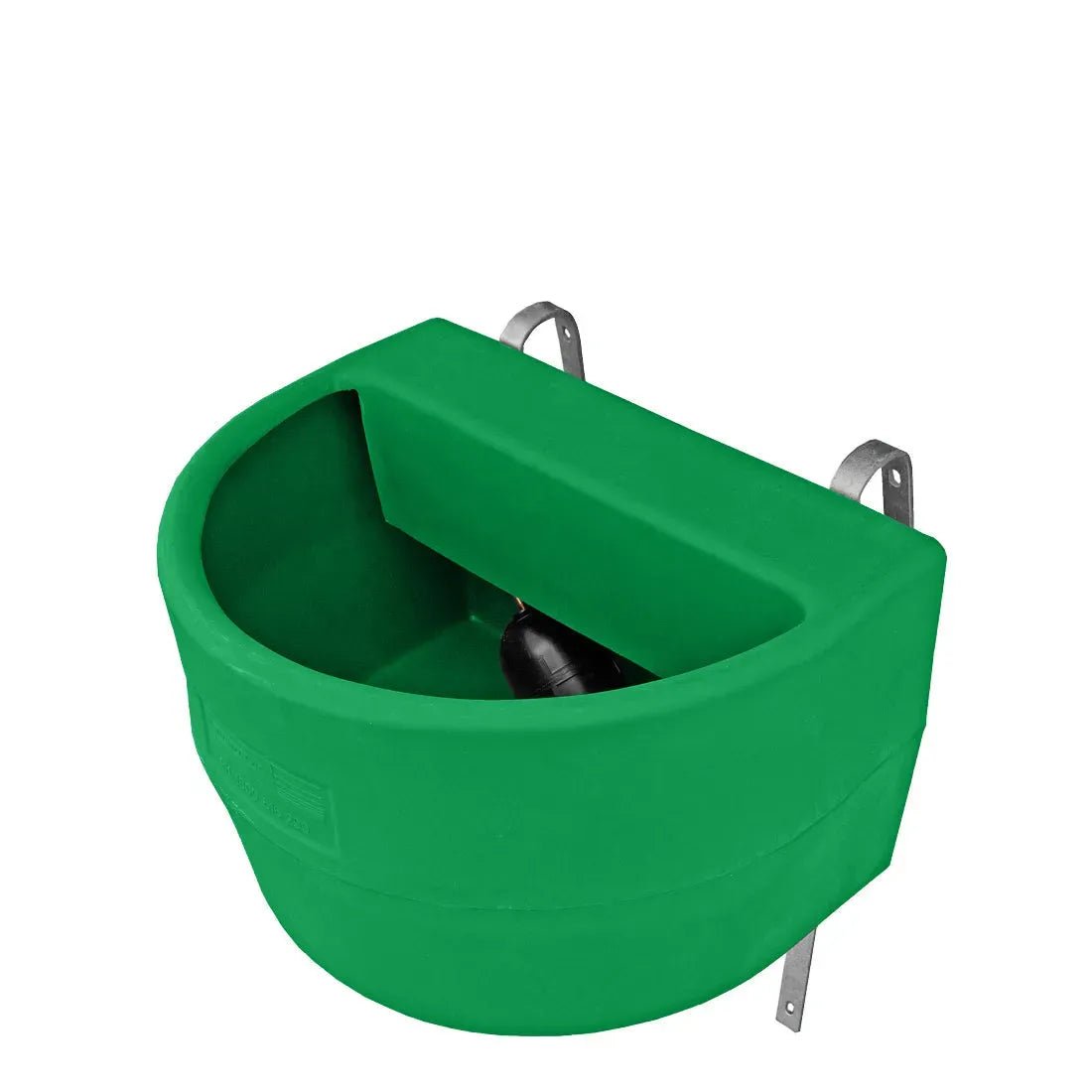 16158 - Livestock - Fence Drinker with Float, Cover and 2” Bung - 45L - Lime - Austral Ag