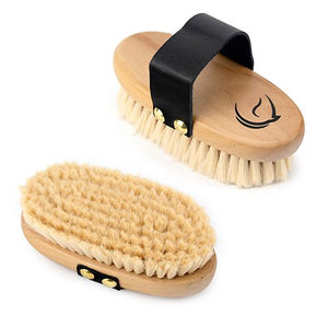 11473 - Animal Accessories - Finishing Brush Junior with Goat Hair - Austral Ag