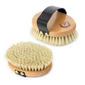 Finishing Brush Round with Horse Hair - Animal Accessories - Austral Ag