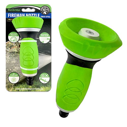 11411 - Hardware - Fireman Nozzle - Premium - Twist Style - Austral Ag