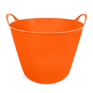 13670 - Animal Accessories - Flexible Tub - Orange - 42L - Austral Ag