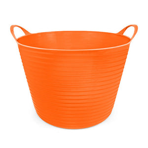13665 - Animal Accessories - Flexible Tub - Orange - 35L - Austral Ag