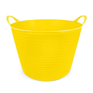 13657 - Animal Accessories - Flexible Tub - Yellow - 11L - Austral Ag