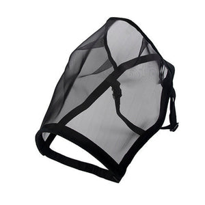 13878 - Animal Accessories - Fly Mask Mesh Full - Black - Austral Ag