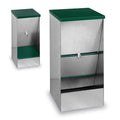 14327 - Animal Accessories - Galvanised Dog Feeder Self Feeder - Small - Austral Ag