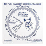 14896 - Animal Health - Gestation Calendar - Alpaca - Austral Ag
