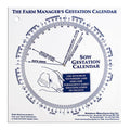 Gestation Calender - Sow - Animal Health - Austral Ag