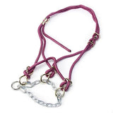 13088 - Animal Accessories - Hackamore Halter Bull - Maroon - Austral Ag