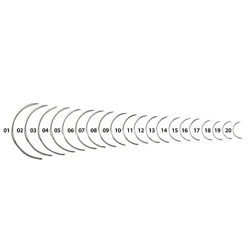 15599 - Animal Health - Half Circle Round Body Suture 105 - Size 18 - Austral Ag