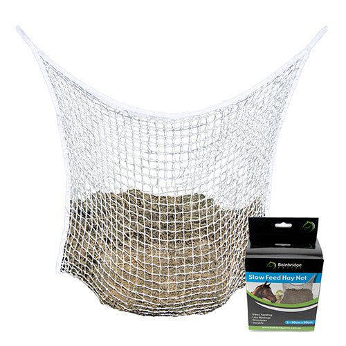 11406 - Animal Accessories - Hay Net Dual Anchor - White - Small - Austral Ag