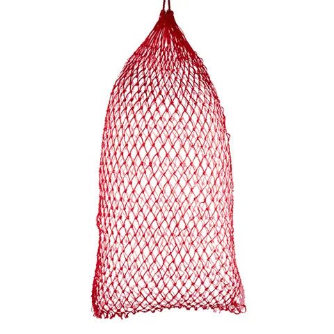 15417 - Animal Accessories - Hay Net Slow Feeder - Red - Medium - Austral Ag