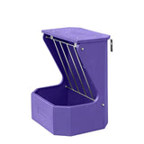16179 - Livestock - Hayrack with Feed Bin and Lid - Purple - Austral Ag