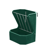 16174 - Livestock - Hayrack with Feed Bin no lid - Green - Austral Ag