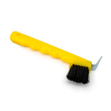 11479 - Animal Health - Hoof Pick with Brush - Yellow - Austral Ag
