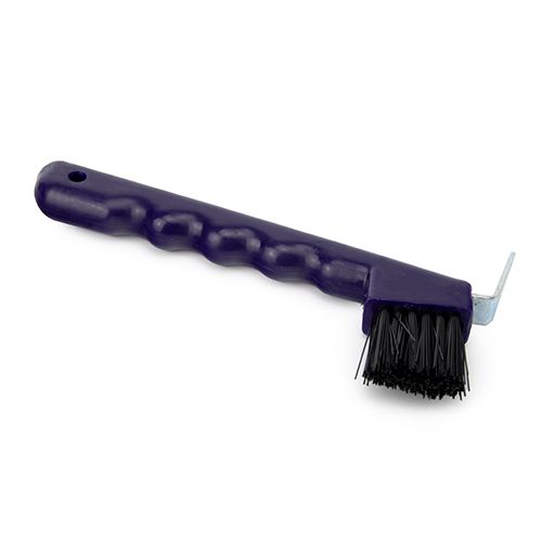 11477 - Animal Health - Hoof Pick with Brush - Purple - Austral Ag