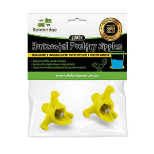 Horizontal Poultry Nipples - Animal Accessories - Austral Ag