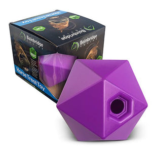 11399 - Animal Accessories - Horse Toy Treat Ball - Purple - Austral Ag