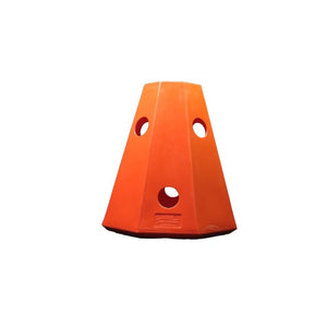 18511 - Animal Accessories - "Jump & Munch" Cavaletti Block & Slow Feeder - Orange - Austral Ag