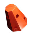 18511 - Animal Accessories - "Jump & Munch" Cavaletti Block & Slow Feeder - Orange - Austral Ag