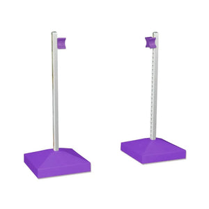 18072 - Animal Accessories - Jump Wing Keyhole Square Base & Cup 1pr - Purple - 1 - Austral Ag