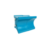 18085 - Animal Accessories - Keyhole Jump Cup 1pr - Teal - 1 - Austral Ag