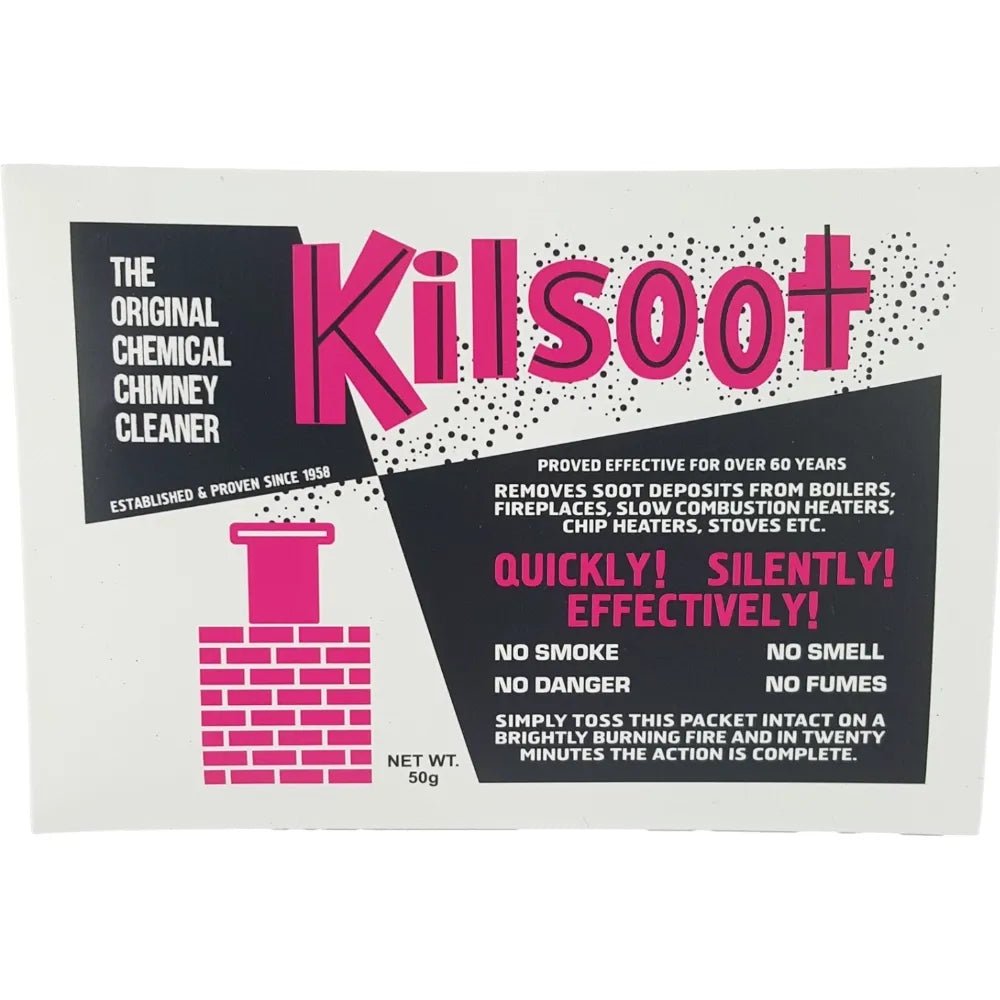 17878 - Hardware - Kilsoot Chimney & Flue Cleaner - 50g - 1Pk - Austral Ag