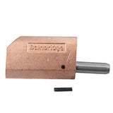 Lamb Detailer Docking Iron - High Wind with Heat Shield - Spare Part - Searing Head - Livestock - Austral Ag