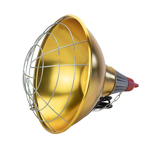 15454 - Animal Accessories - Lamp Reflector & Holder - 21.5cm - Austral Ag