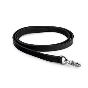13074 - Animal Accessories - Leather Cattle Show Lead - Black - Austral Ag