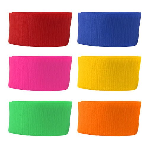 12807 - Livestock - Leg Band Nylon Hook & Loop 10 Pk - Red - Austral Ag